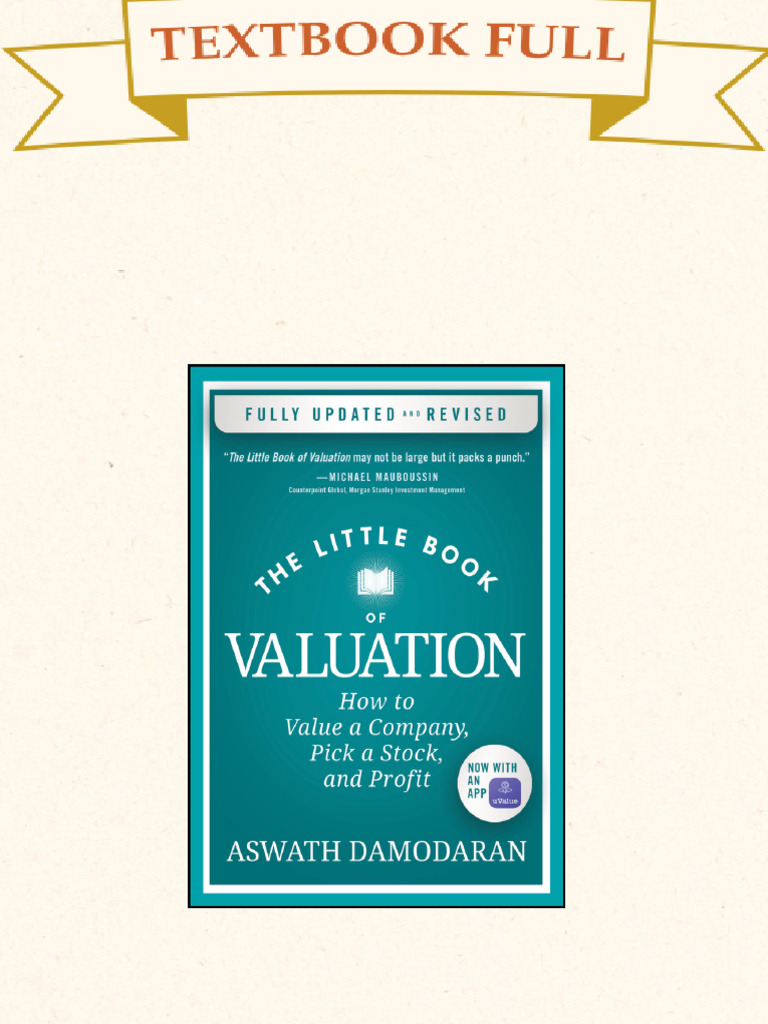 Damodaran on Valuation 第二版 Damodaran on Valuation: Security Analysis for Investment and