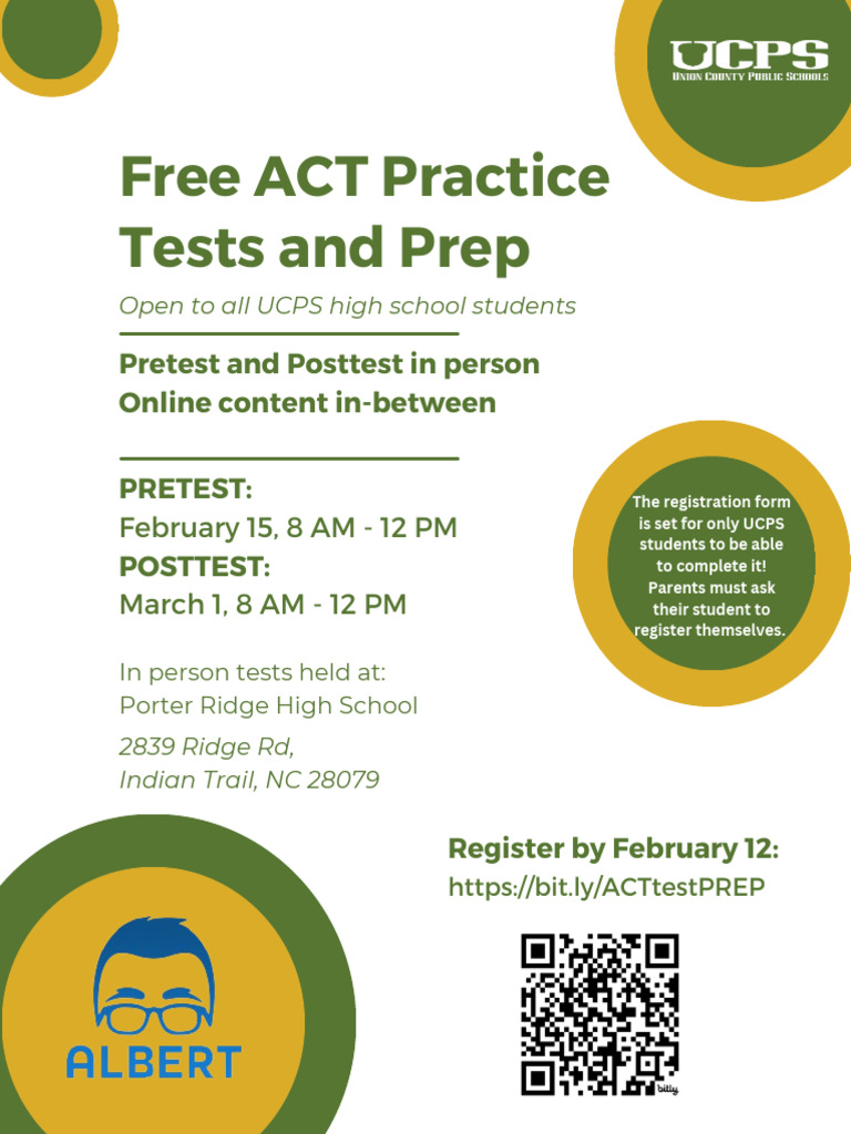 2024-2025 Practice ACT Tests Flyer | PDF