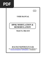 DPSK Modulation and Demodulation Guide | PDF | Modulation ...