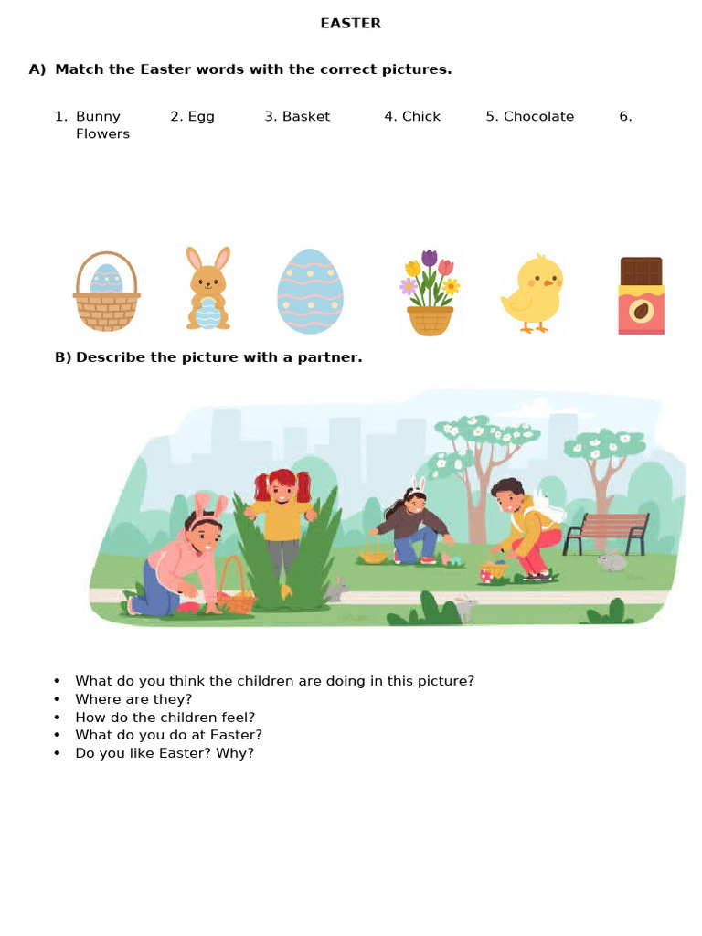 Pre A2 Activities | PDF