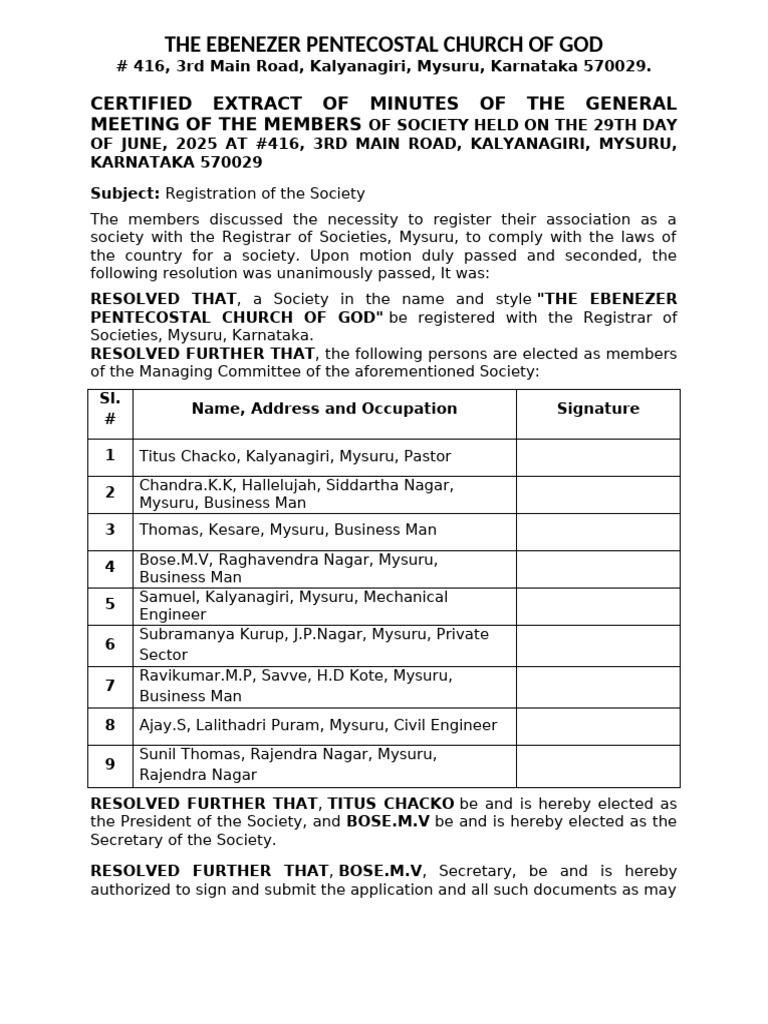 Resolution Letter | PDF