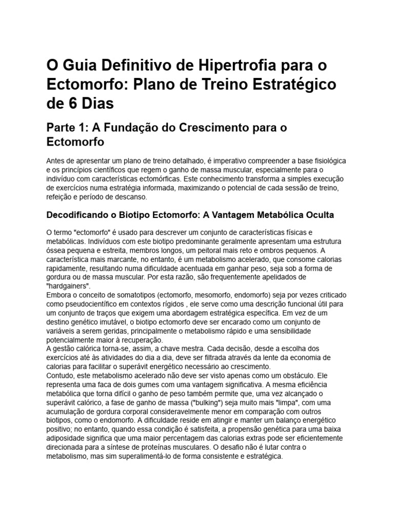 Hipertrofia Muscular Em Baixo Carbo E Bons Treinos Em Casa, image size:768x1024