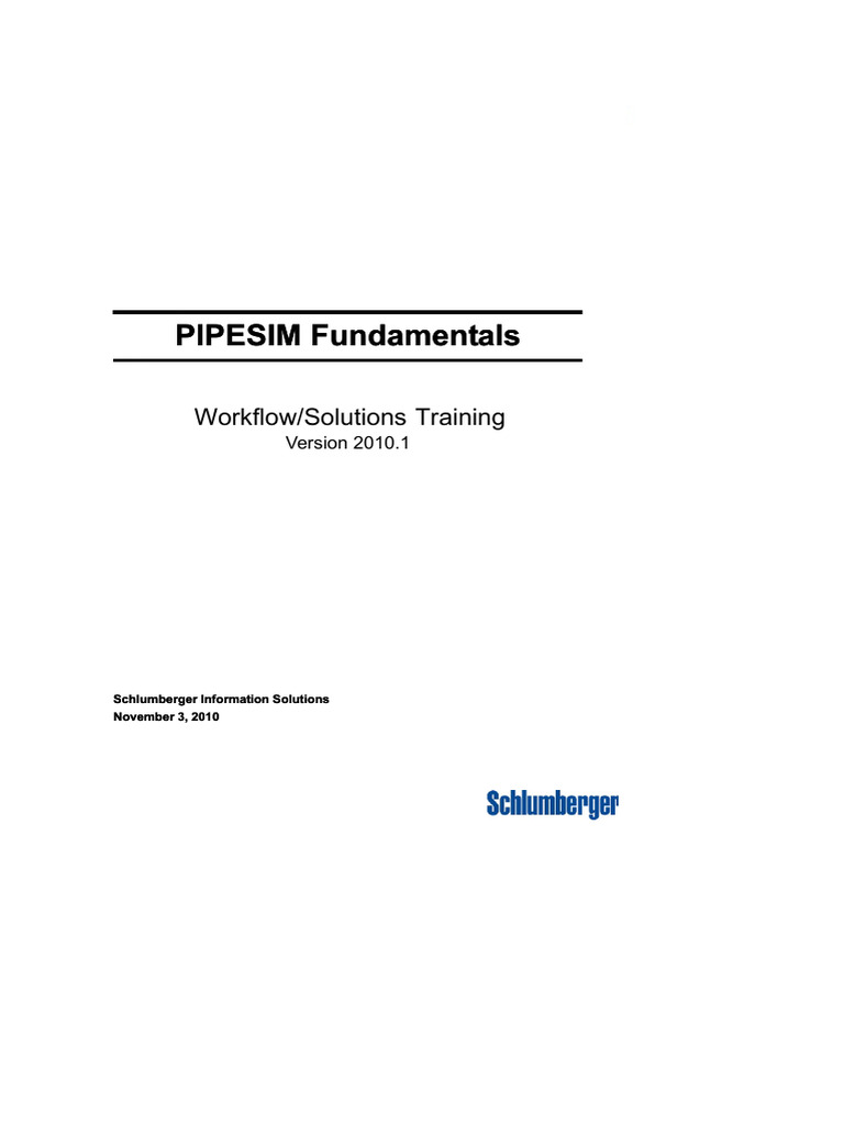 PIPESIM Fundamentals Training Guide | PDF | Icon (Computing) | Computer ...