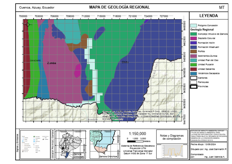 Mapa Geología Regional Pdf Navegación Geodesia 