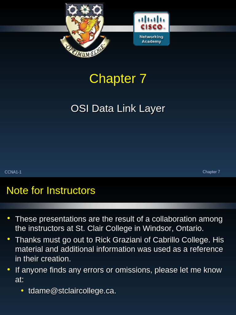 OSI Data Link Layer Overview | PDF | Network Topology | Computer Network