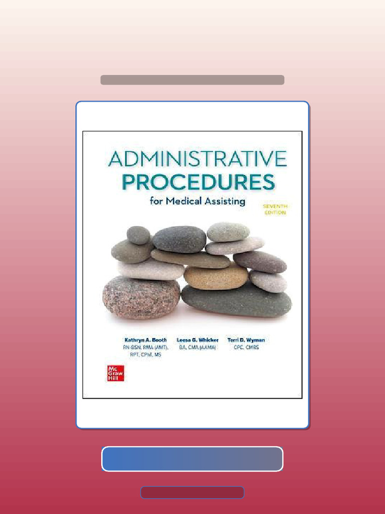 Medical Assisting Administrative Procedures 7th Edition Ebook and ...