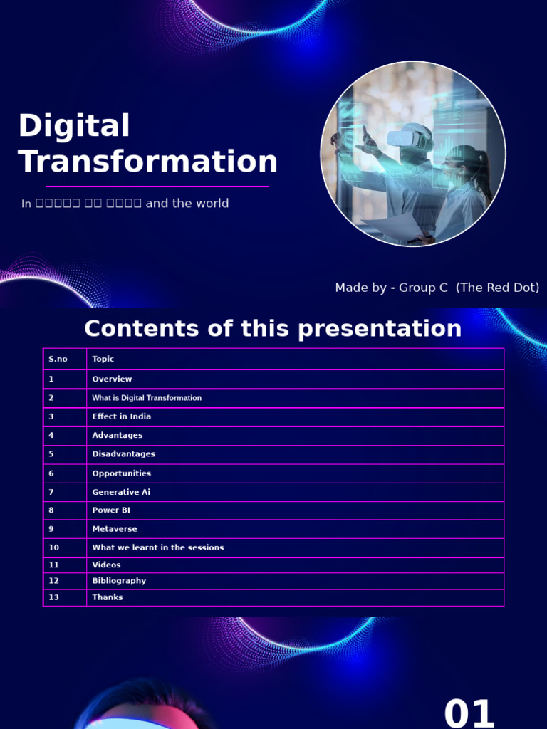 Digital Transformation by Slidesgo | PDF | Artificial Intelligence ...