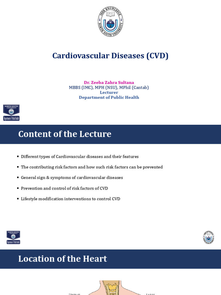 Understanding Cardiovascular Diseases | PDF | Cardiovascular Diseases ...