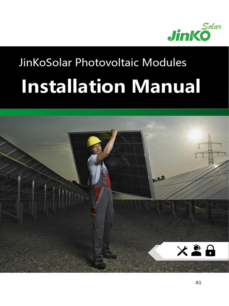 Jinko Solar Panel Installation Guide | PDF | Electrical Connector ...