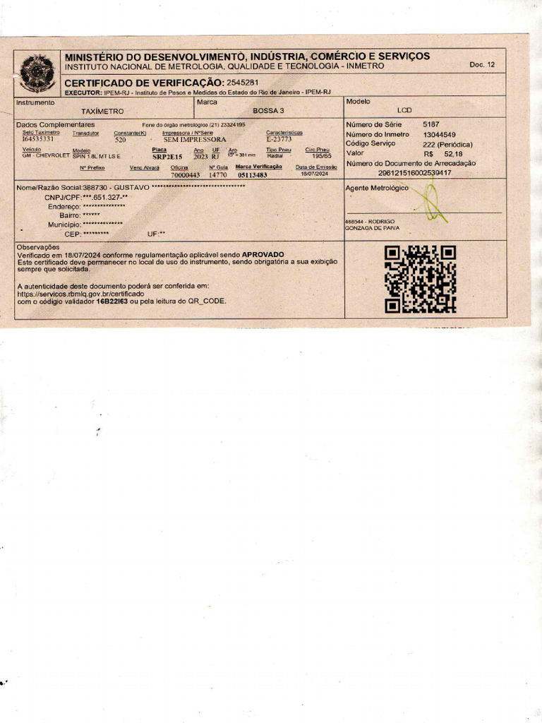 Certificado 1 | PDF