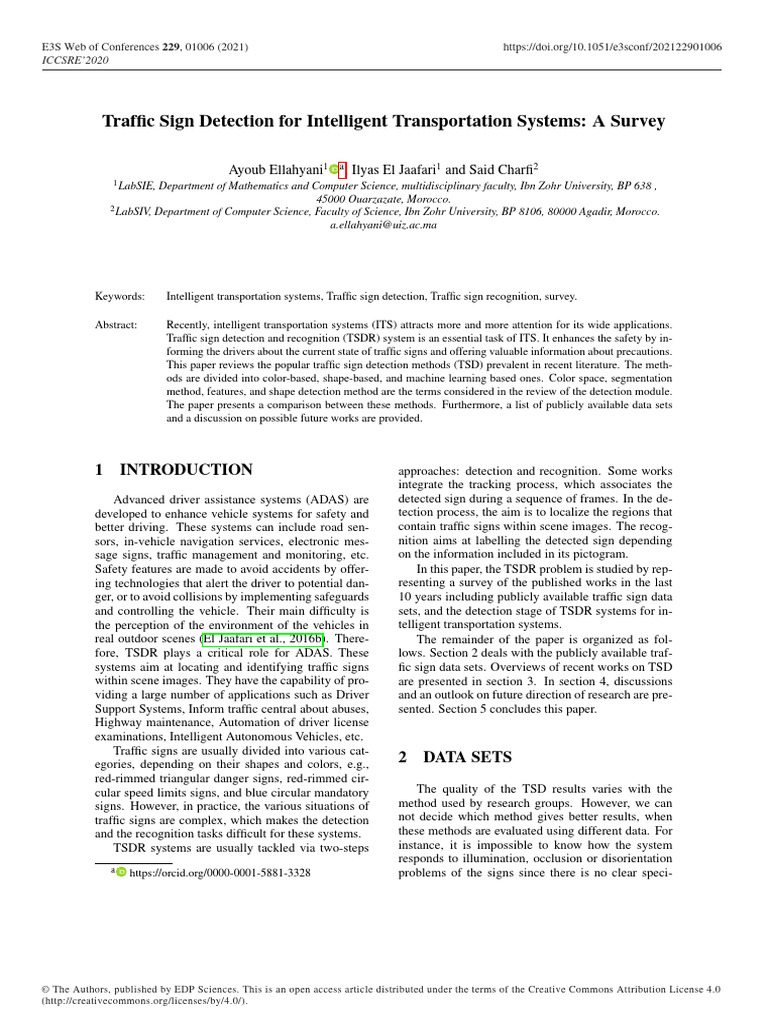 E3sconf Iccsre2021 01006 | PDF | Support Vector Machine | Image ...