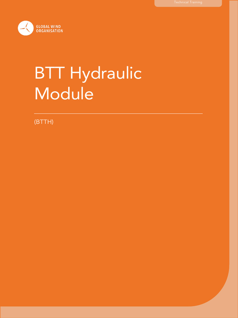 BTT Hydraulic Module Training Overview | PDF | Valve | Safety