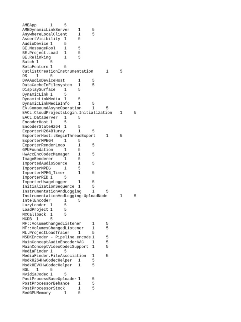 Trace Database | PDF