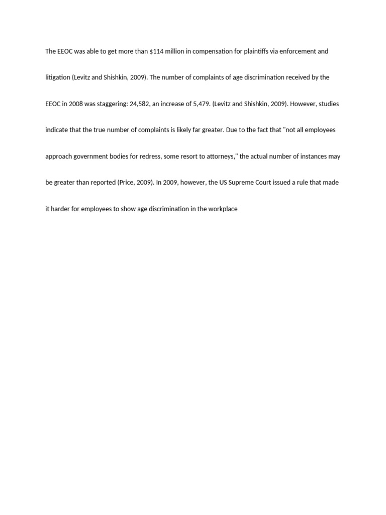 The EEOC Was Able To Get More Than | PDF