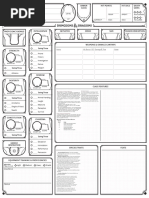 D&D 5E 2024 Character Sheet Template | PDF | Role Playing | Gaming