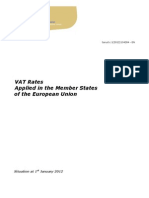 VAT Rates - European Union