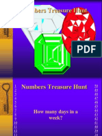 Numbers Treasurehunt