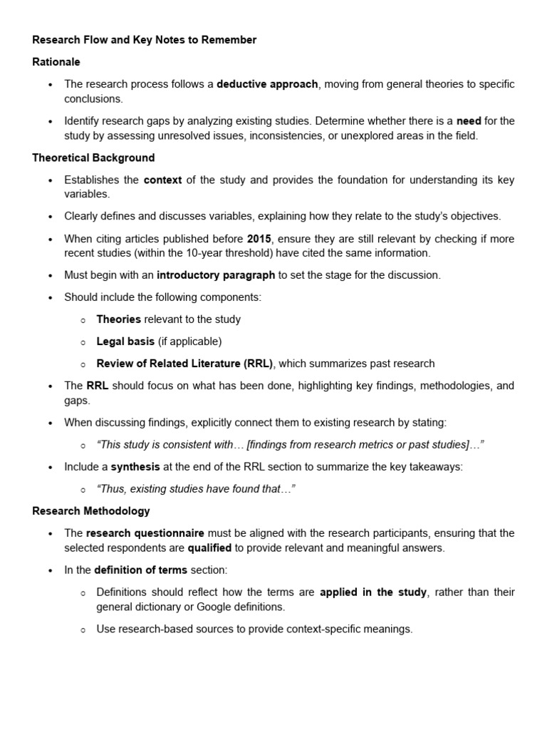 Research Process and Methodology Guide | PDF