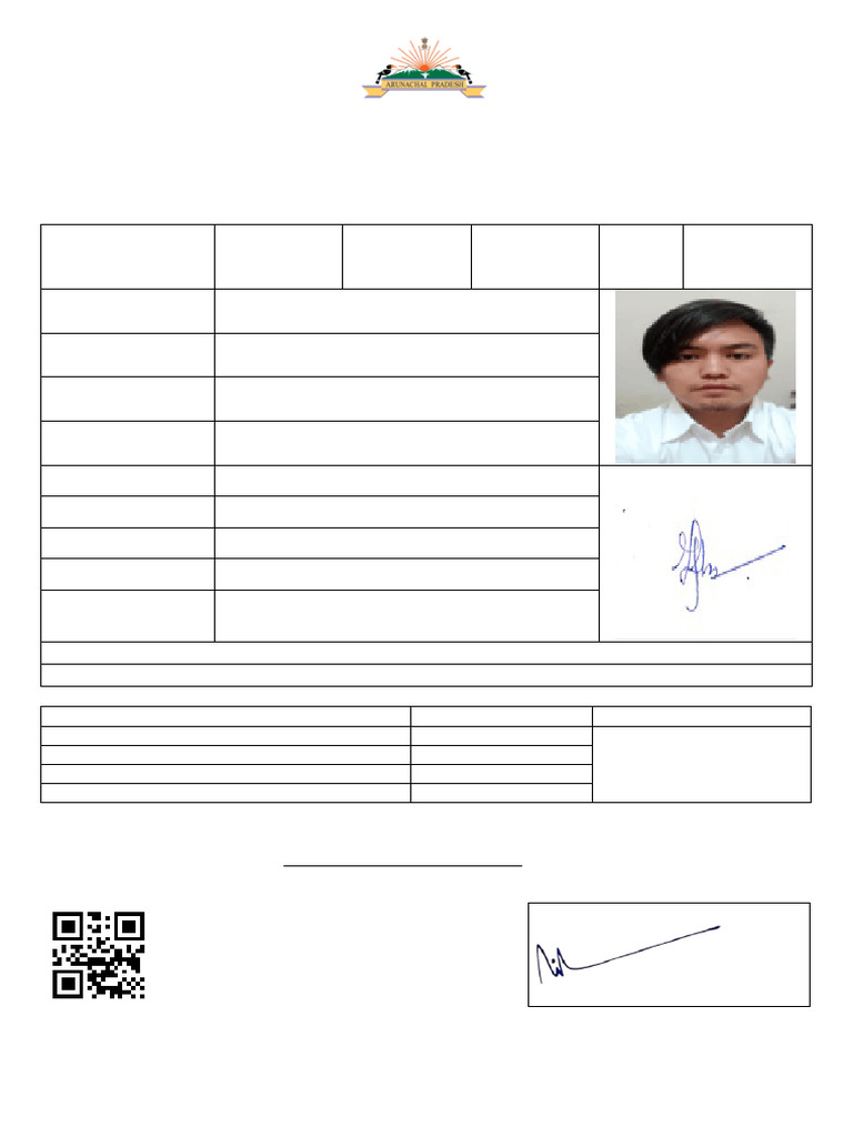 APSSB Combined Graduate Exam 2025 Admit Card | PDF | Identity Document