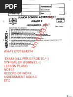MATHEMATICS GRADE 9 ... Revision Paper | PDF