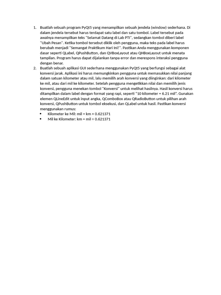 Latihan Soal Pbo Pdf