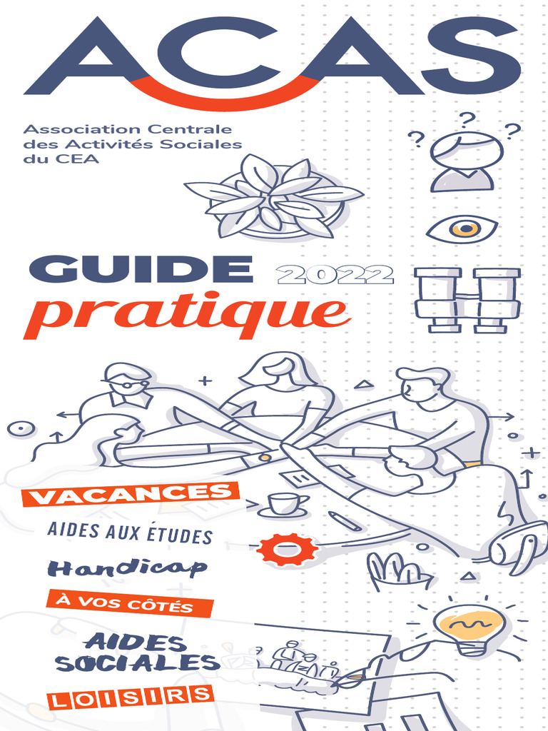 Guide des Activités Sociales ACAS 2022 | PDF | Invalidité | Retraite