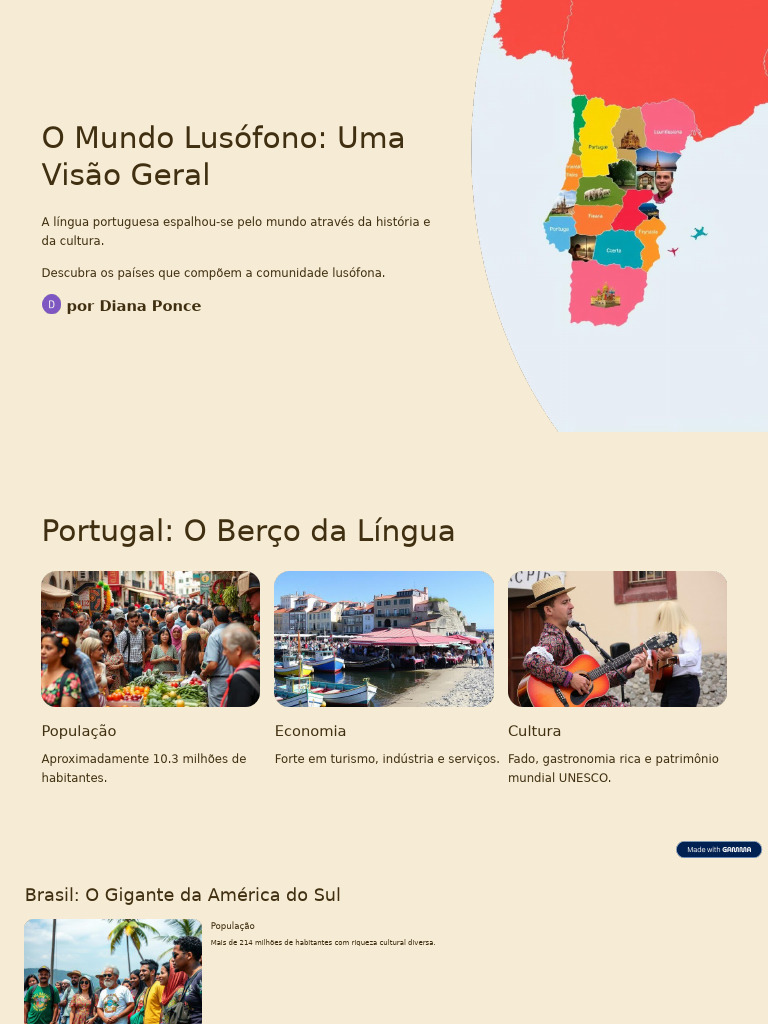 O-Mundo-Lusofono | PDF | Sustentabilidade | Economia