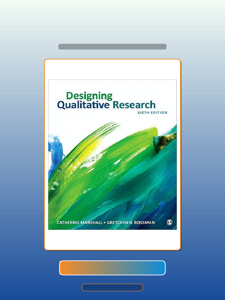 Designing Qualitative Research Unlocked Test Bank | PDF