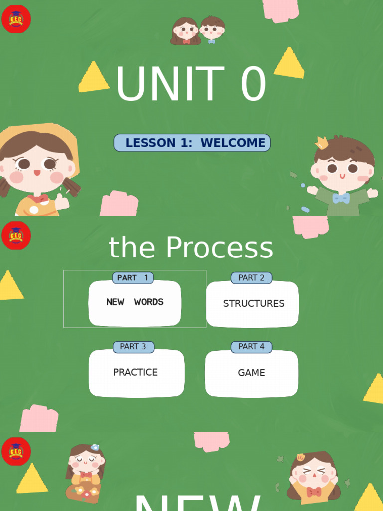 Lesson 1: Welcome and Game Activities | PDF