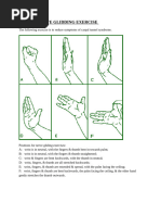 Median Nerve Glide Exercises Guide | PDF | Hand | Human Anatomy