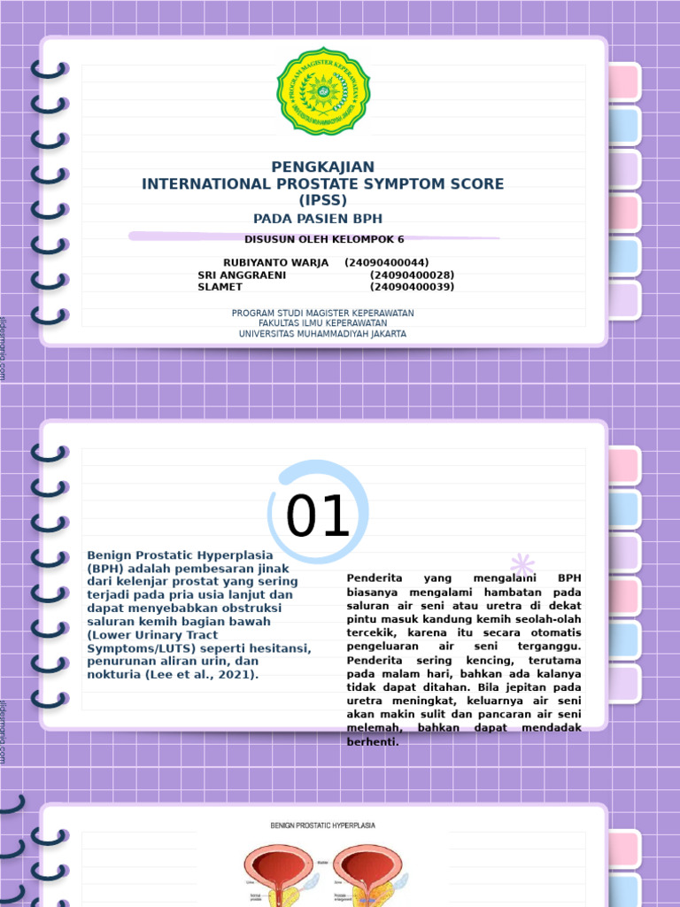 Pengkajian IPSS Pada Pasien BPH | PDF