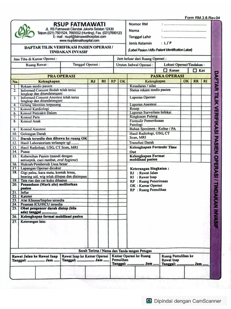 Daftar Tilik | PDF
