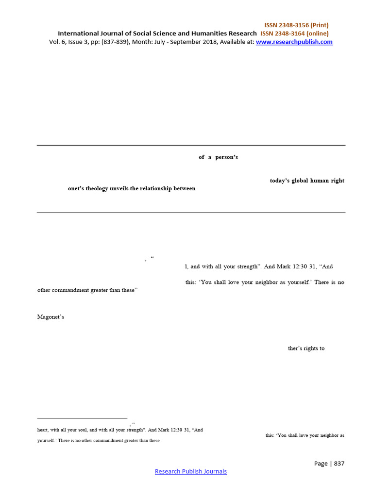 Judeo-Christian Ethics and Human Rights | PDF | Ten Commandments | Torah