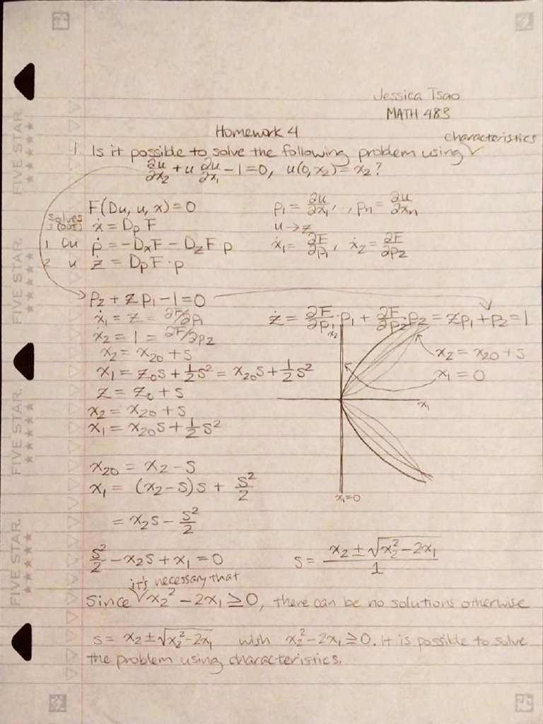 Math 483 Homework 4 | PDF