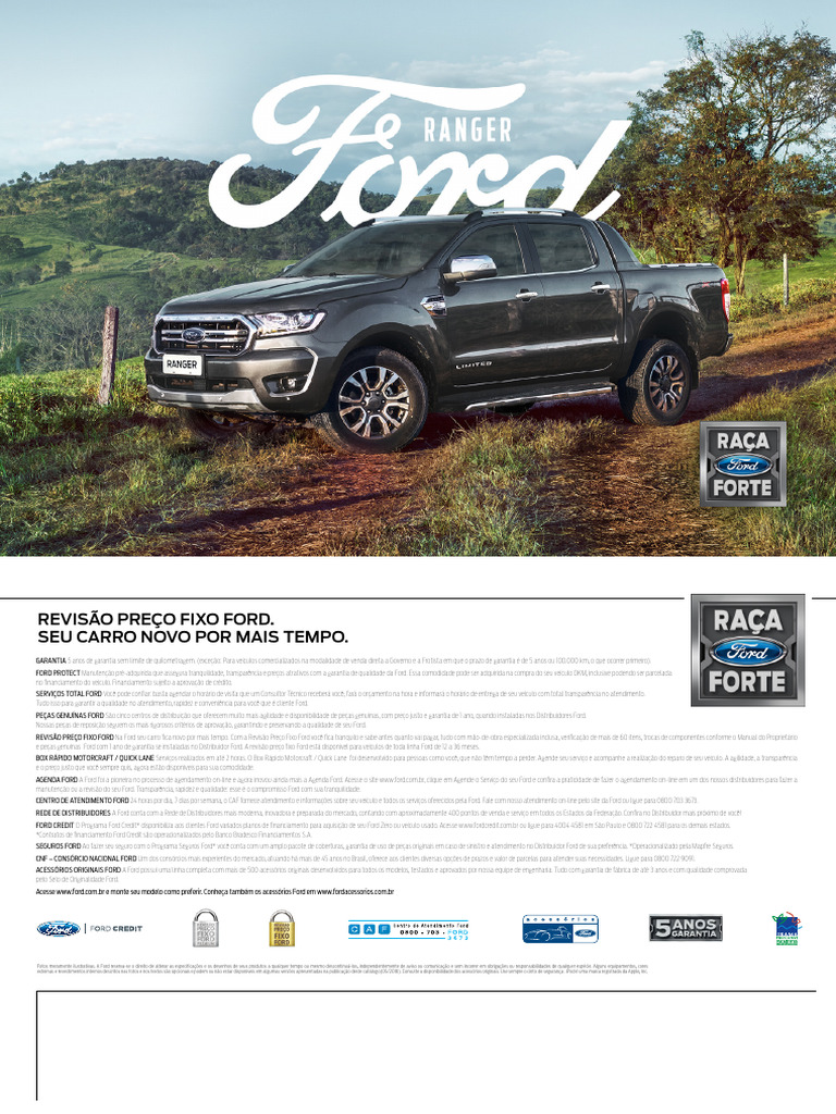 Serviços e Garantias Ford para Clientes | PDF | Tração nas quatro rodas ...