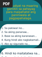 Talumpating Handa o Manuskrito | PDF