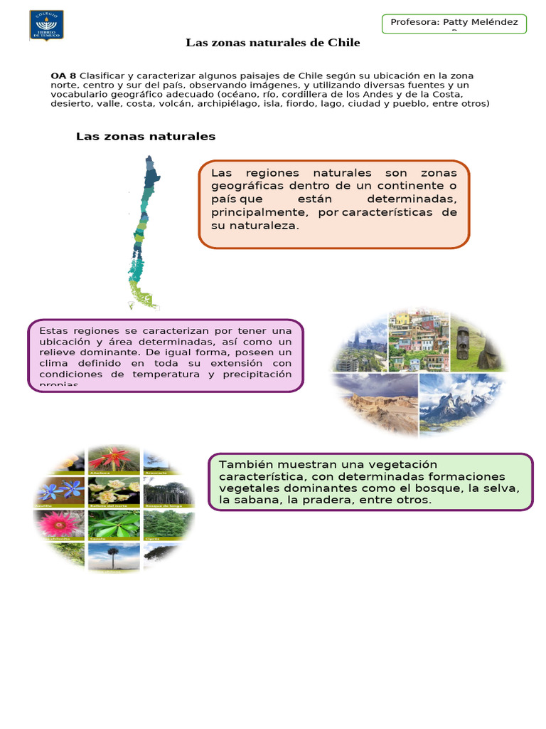 Regiones naturales de Chile | PDF | Clima | Isla