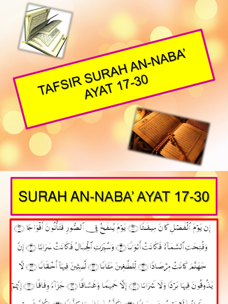Tafsir Surah An Naba Pdf