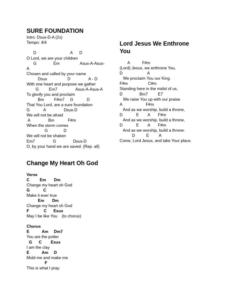 Songs | PDF