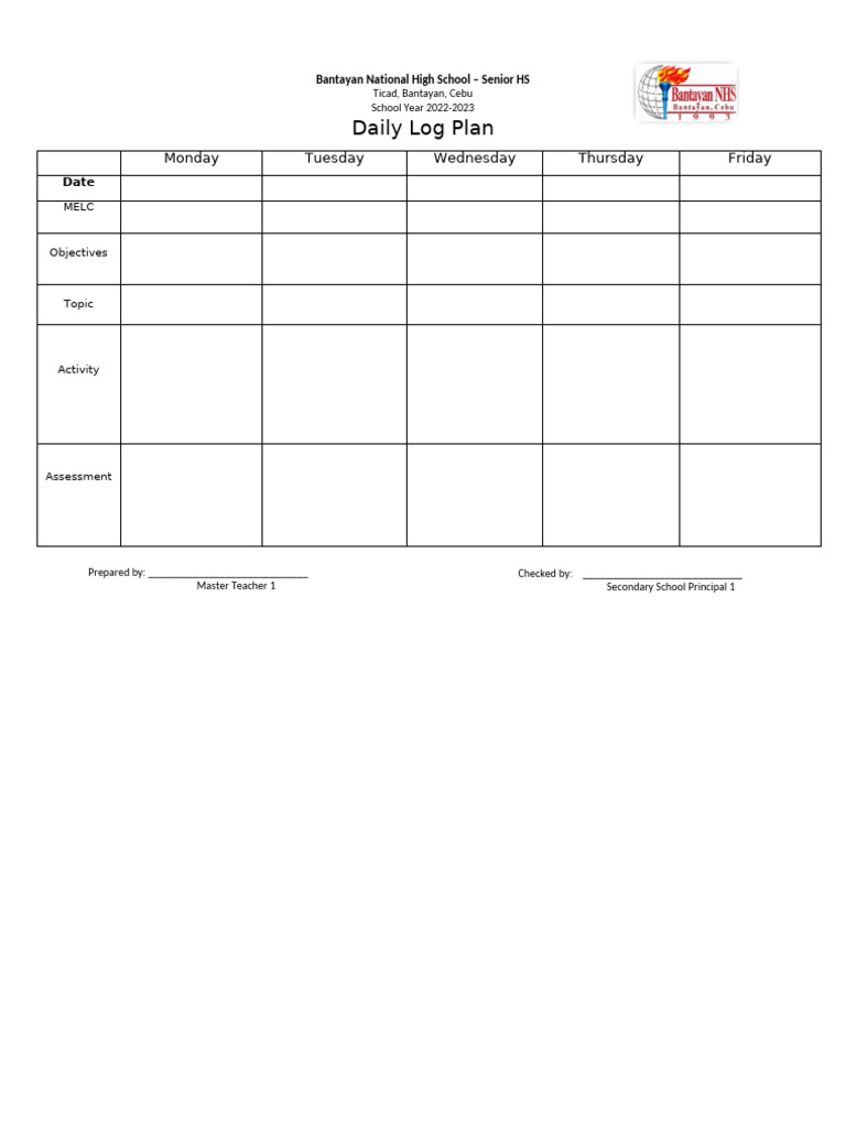 Log Plan | PDF