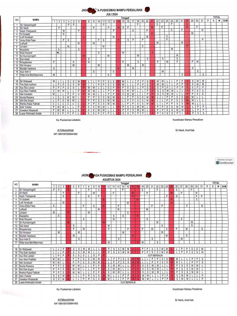 Jadwal Mp Juli September 2024 Pdf