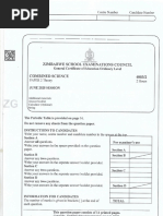 Zimsec O Level Maths Paper 1 June 2026 | PDF