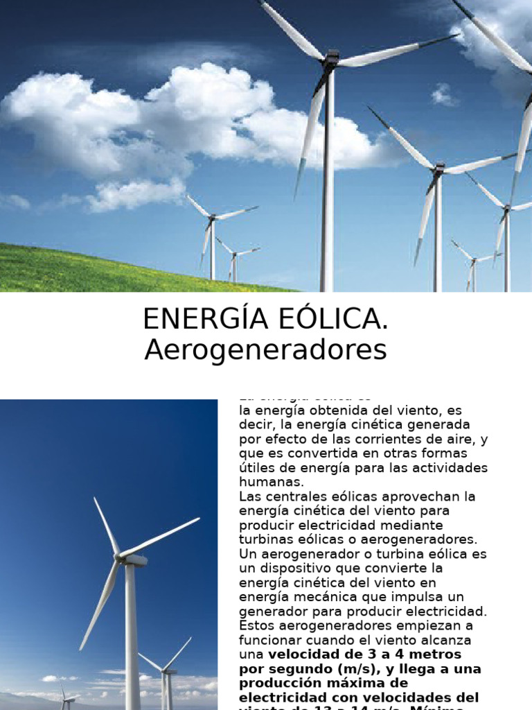 Energia Eolica | PDF | Energía eólica | Energía renovable