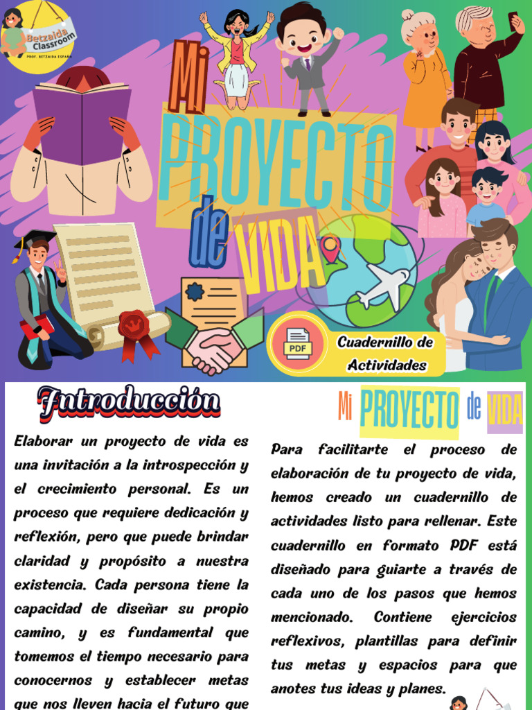 Cuadernillo para Proyecto de Vida | PDF