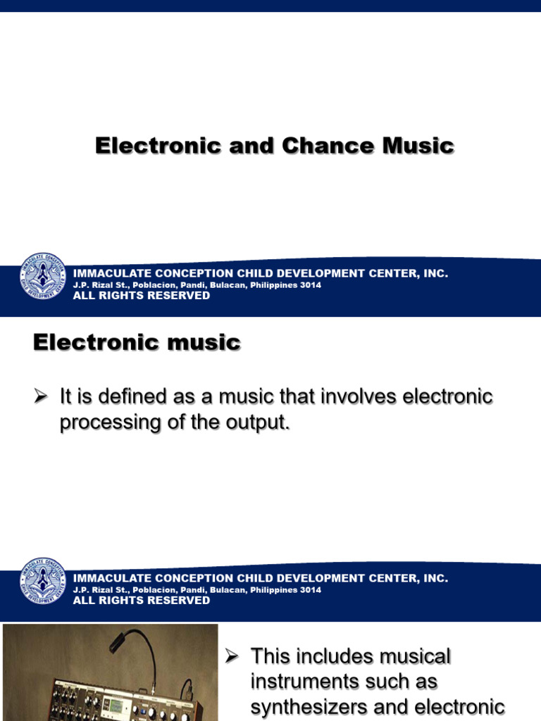 Electronic and Chance Music Overview | PDF | Electronic Music | Music ...