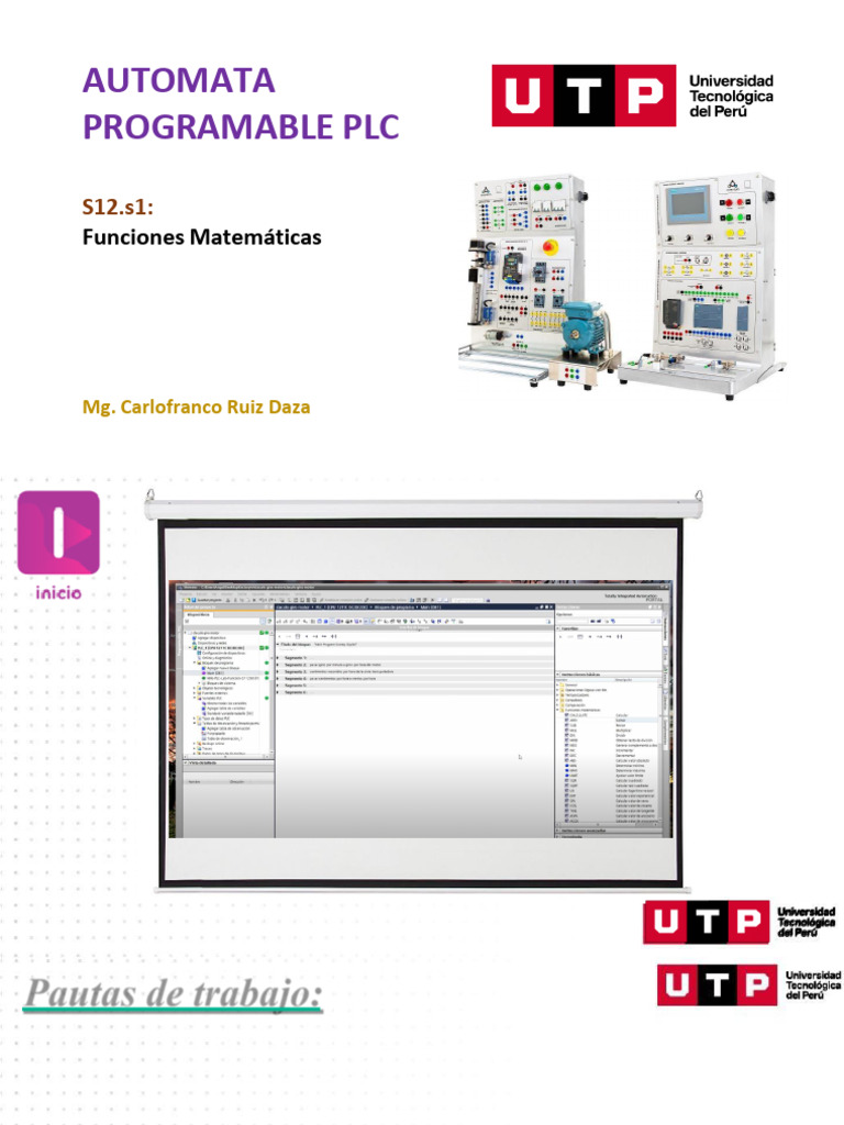 Funciones Matemáticas en PLC TIA Portal | PDF | Programa de computadora ...