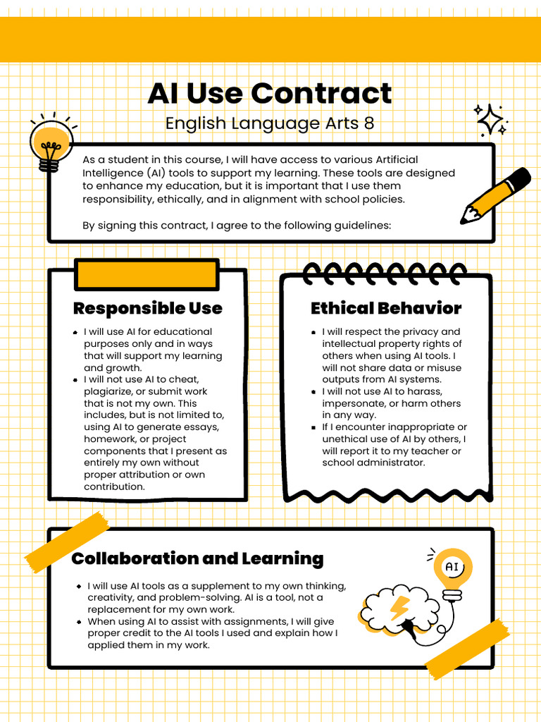 AI Use Guidelines for Students | PDF