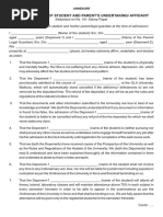 NWU Undertaking Form | PDF
