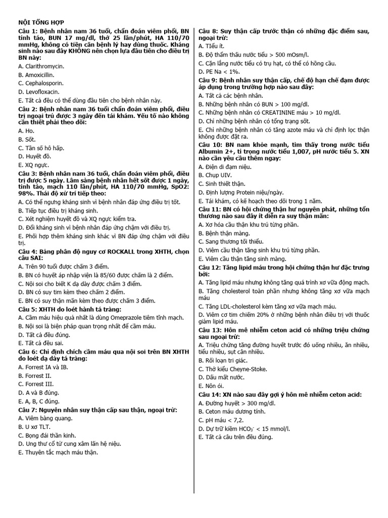 T NG H P | PDF