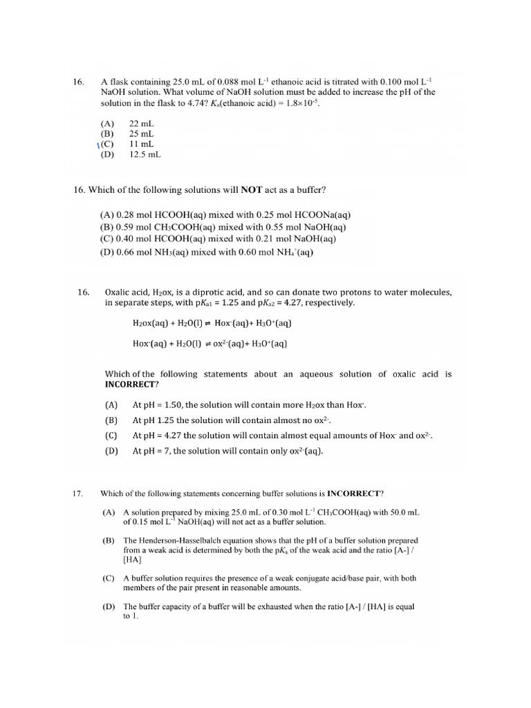 Worksheet 3 CHEM | PDF
